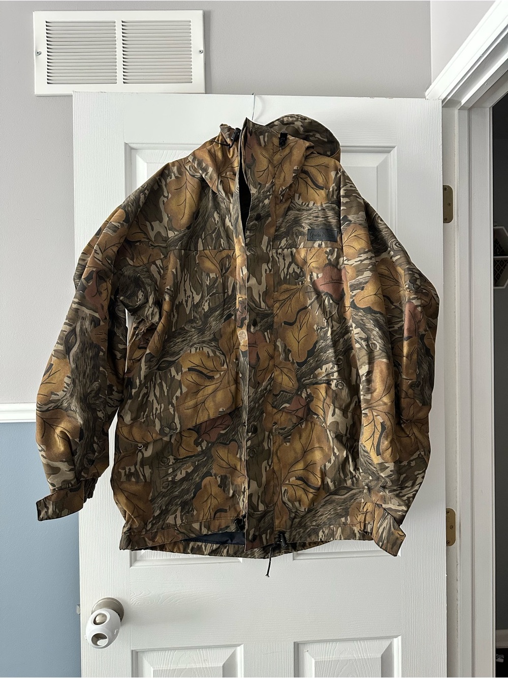 Gander Mountain Men's Camo Hooded Field Jacket - Brown/Green